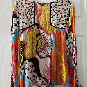 Anthropologie BLNK London Peasant Blouse